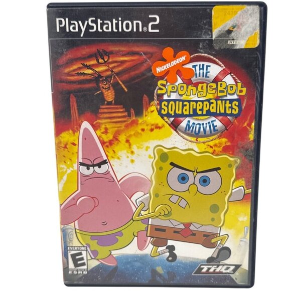 Nickelodeon SpongeBob SquarePants The Movie Video Game For PlayStation 2 - Picture 1 of 3